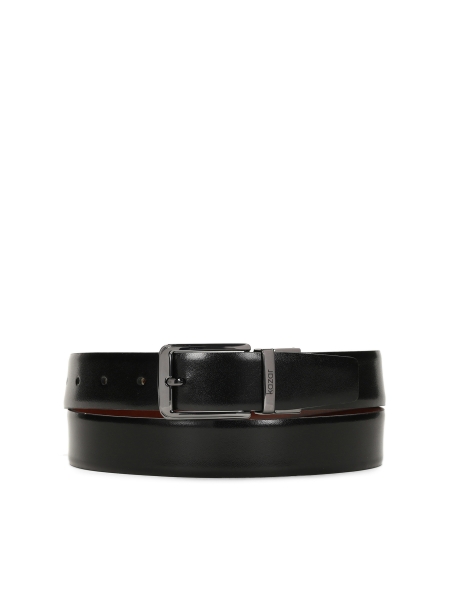 Brown and black double-sided belt GALERAS