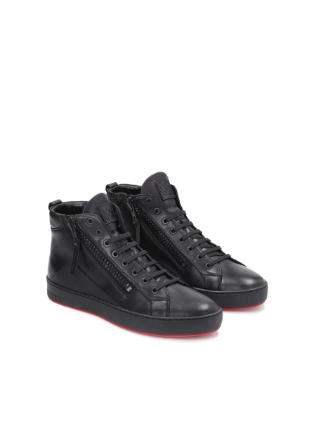 Men's black sneakers LEONID