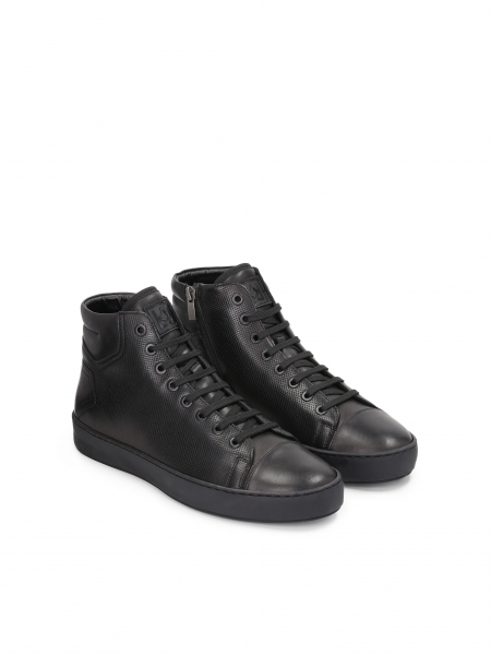 Men's black sneakers LEONID
