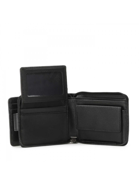 Men's black wallet MARIO