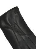 Men's black gloves INVIDO