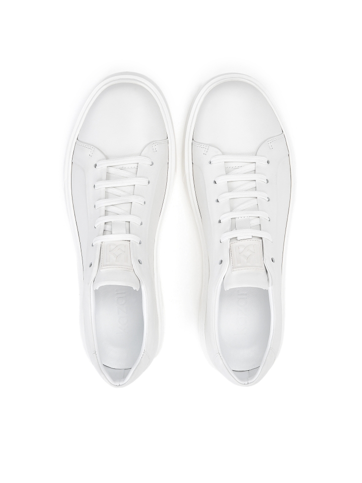 Men's timeless off-white sneakers SILVAN