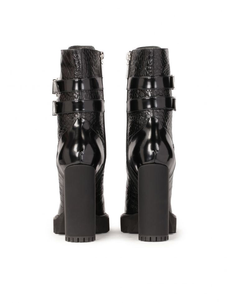 Botki na obcasie z wysoką cholewką  MORENA