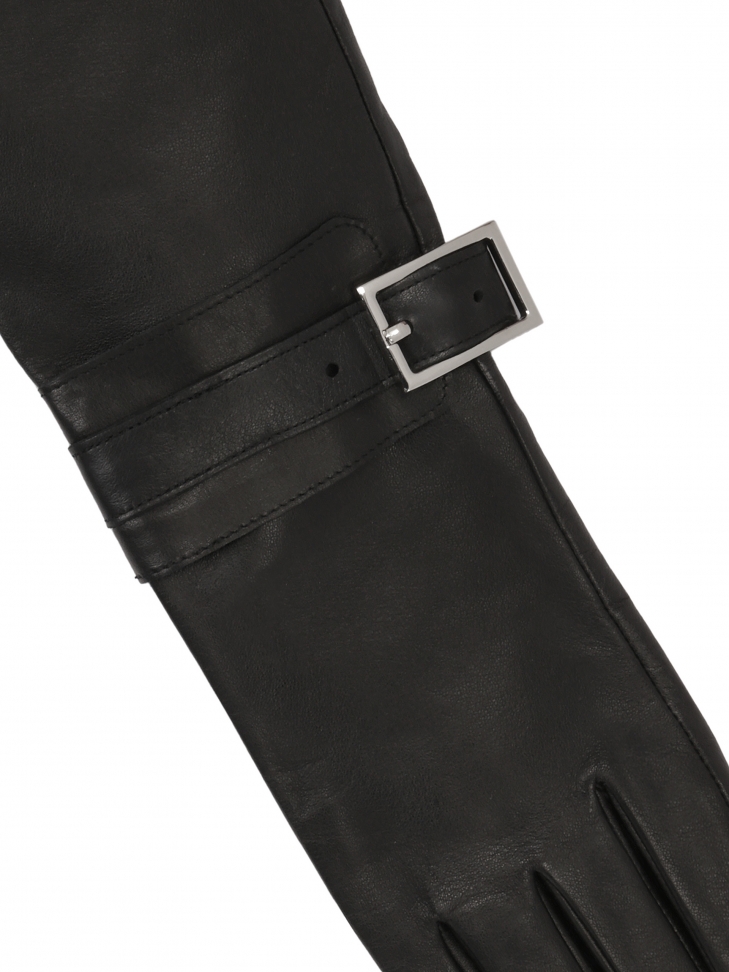 Eleganckie długie rękawiczki z ozdobą ELIANNA