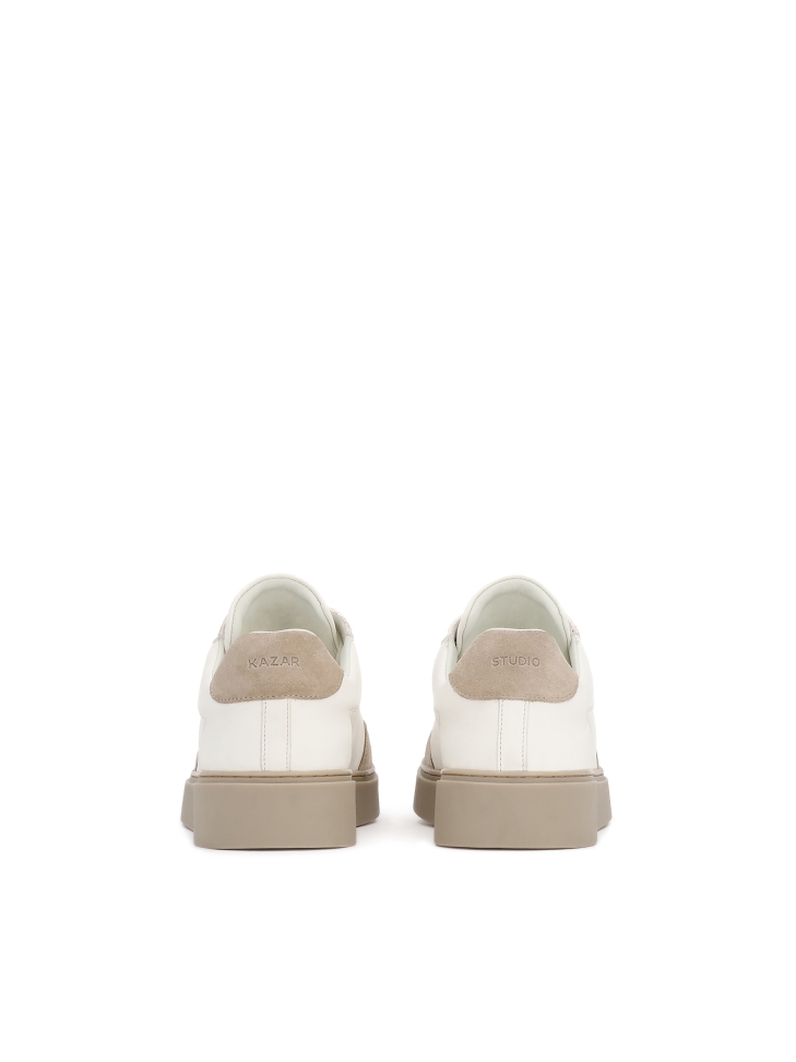 Sneakersy męskie z zamszu i skóry naturalnej KS ETIENNE